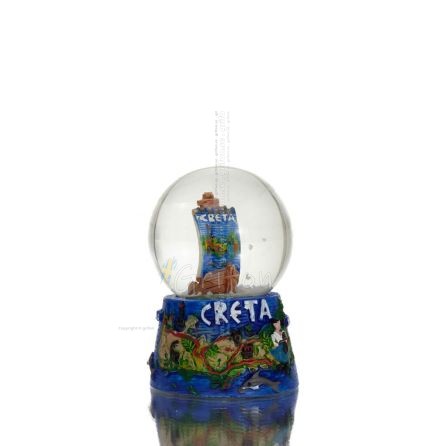 Vattenboll, Vattenbollsglas liten relief från alabaster Polyester 1 - grifon.se 