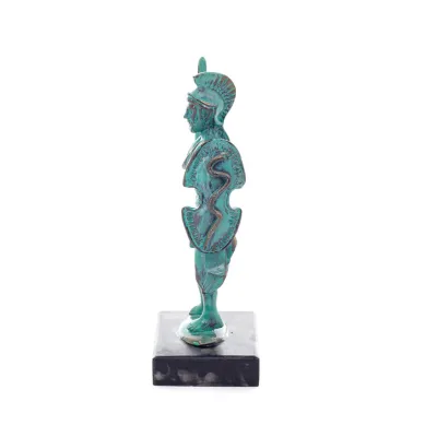 Achilles: the invulnerable warrior and king of the Myrmidons 12x7cm Full body statue Bronze decorative, ancient Greece Bronze 3 