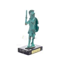 Achilles: the invulnerable warrior and king of the Myrmidons 12x7cm Full body statue Bronze decorative, ancient Greece Bronze 5 