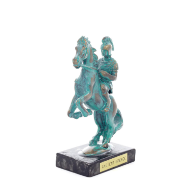 Achilles: the invulnerable warrior and king of the Myrmidons 12x7cm Full body statue Bronze decorative, ancient Greece Bronze 5 