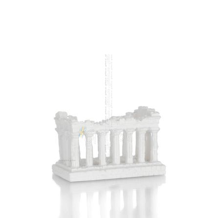 Parthenon, Akropolis i Aten: Gudinnan Athenas tempel 8x12 cm Hellängds alabasterstaty Alabaster 7 - grifon.se 