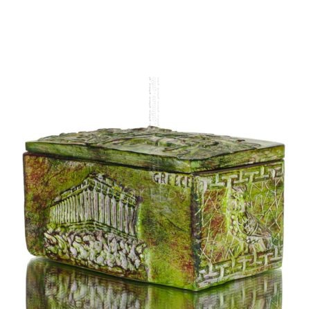 Jewelry box, Archaic, Jewelry box, alabaster box-like case for storage Polyester 1 - grifon.se 