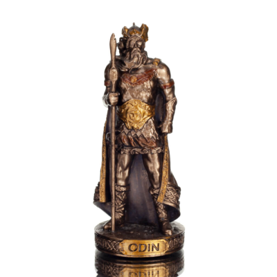 Odin: The Supreme God in Norse Mythology 8,5cm Veronese Electrolytic Bronze Full Body Statue Veronese 1 - grifon.se 
