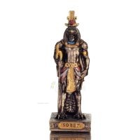 Sobek or Suchos: The God of Human and Earth Fertility 8.5cm Veronese Bronze Electrolysis Full Body Statue Veronese 1 - grifon.se