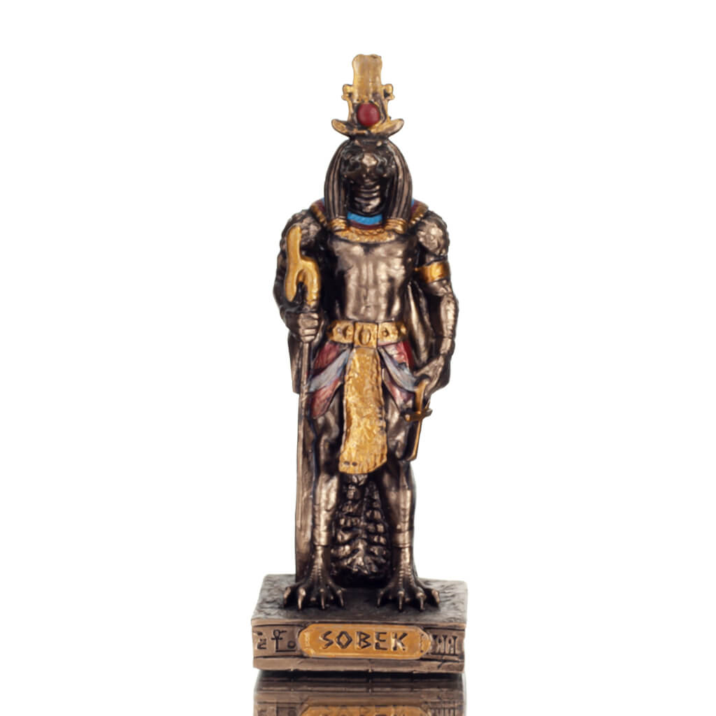 Sobek or Suchos: The God of Human and Earth Fertility 8.5cm