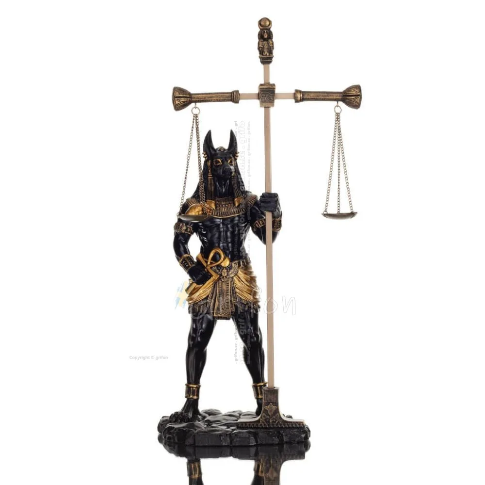 Anubis: The Lord of the Dead The Jackal God 33cm Helkroppselektrolytisk brons Veronese staty, egyptisk kultur Veronese 1 - grifo
