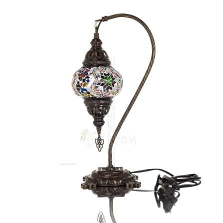 Lighting table hanging lamp Ï†130 42cm Handmade Metal with glass Pendant 1 - grifon.se 