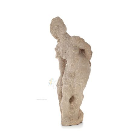 Female figurine from sandstone (stone), Handmade, Modern Decorative Plaster, Tuff, Marmor 1 - grifon.se