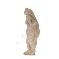 Female figurine from sandstone (stone), Handmade, Modern Decorative Plaster, Tuff, Marmor 2 - grifon.se 