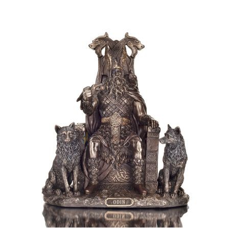 Odin: The Supreme God in Norse Mythology 22cm Veronese elektrolytisk bronsstaty Veronese 1 - grifon.se 