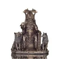 Odin: The Supreme God in Norse Mythology 22cm Veronese Electrolytic Bronze Full Body Statue Veronese 1 - grifon.se 