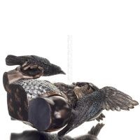 Odin: The Supreme God in Norse Mythology with Ravens Bust 24cm Veronese Electroplated Bronze Statue Veronese 4 - grifon.se 