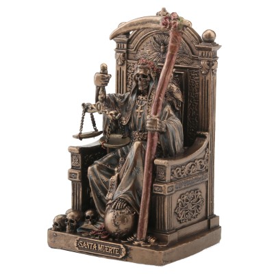 SANTA MUERTE ON THRONE 8,4cm Κιβ.96