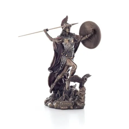 ΑΘΗΝΑ ΜΕ ΑΚΟΝΤΙΟ 27cm κιβ.6